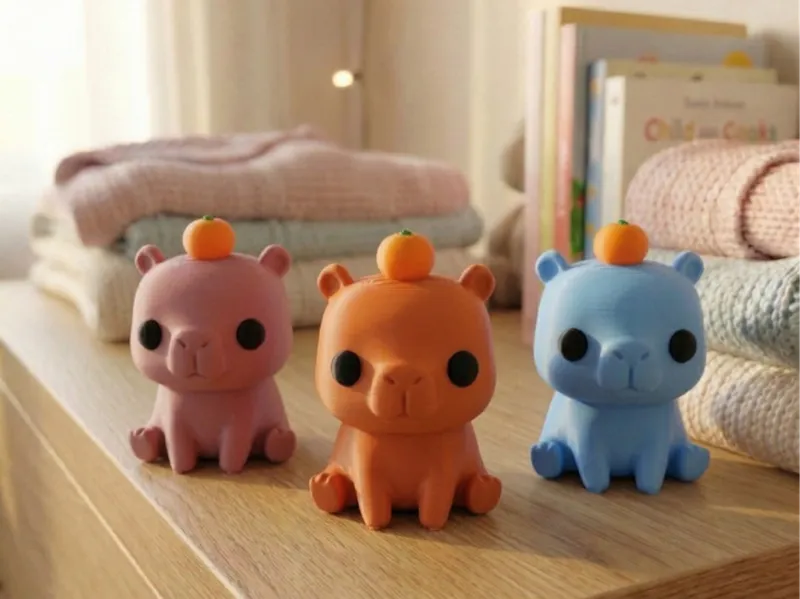 DESK PET - KAWAII CAPYBARA - Fast Print 