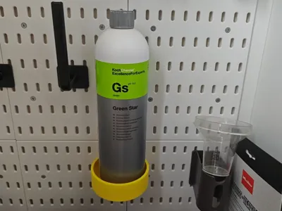 Koch Reagent Bottle Pegboard Rack