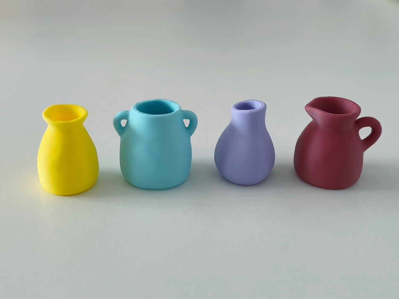 Miniatura 1 do modelo 3D Mini clay vases