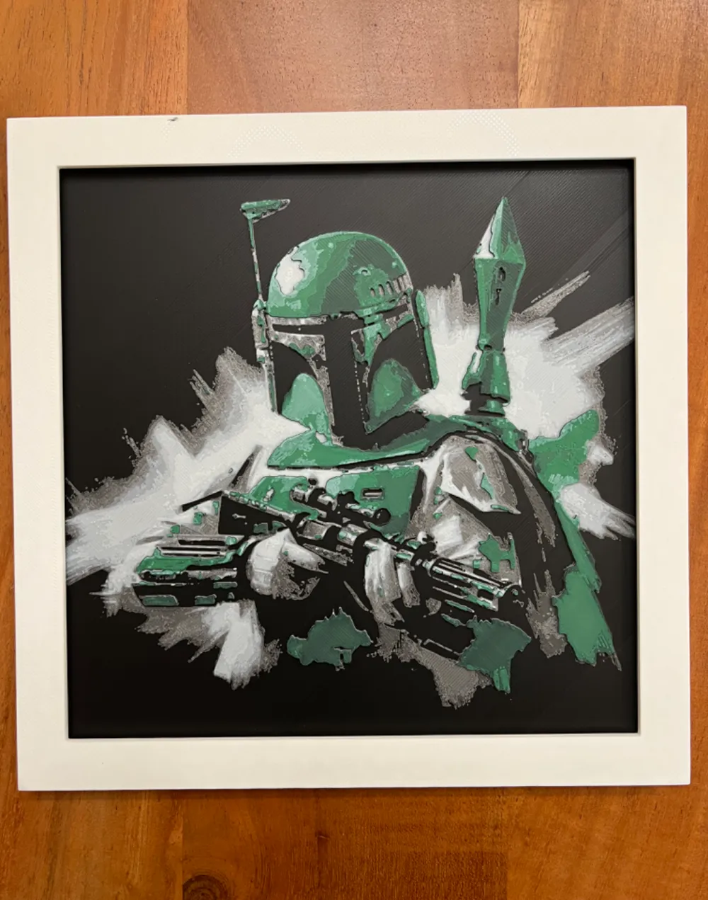 Boba Fett with Black Background