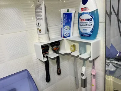Corner Toothbrush Holder