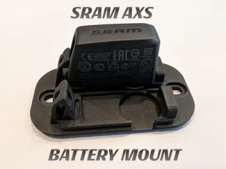 SRAM AXS Battery Mount - Bottle Cage