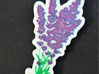 Lilac Magnet