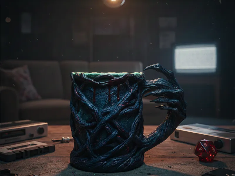 Stranger Things Mug Cup Can Holder
