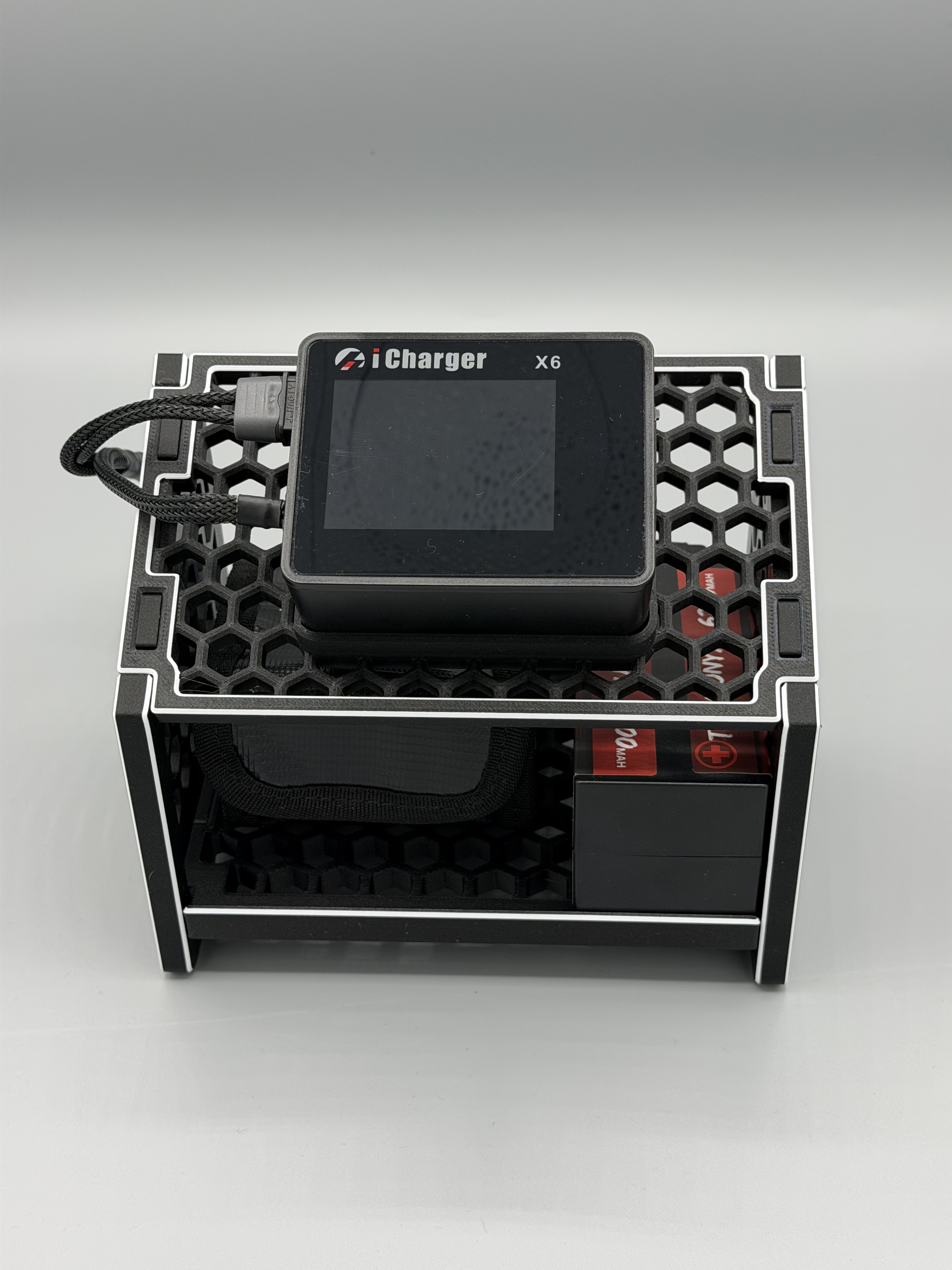 iCharger X6 stand - Free 3D Print Model - MakerWorld