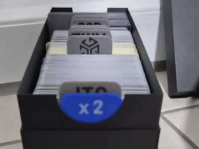 TCG Kartenbox / TCG Cardbox (for example, Pokémon)
