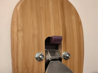 Longboard Wall Mount Simple