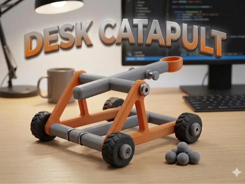 Desk catapult