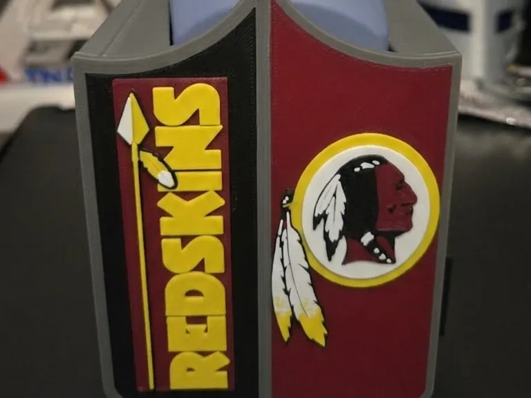 Washington Redskins bath & body works soap holder