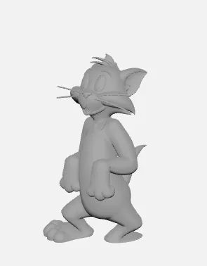 Tom Of Tom And Jerry - Free 3D Print Model - MakerWorld