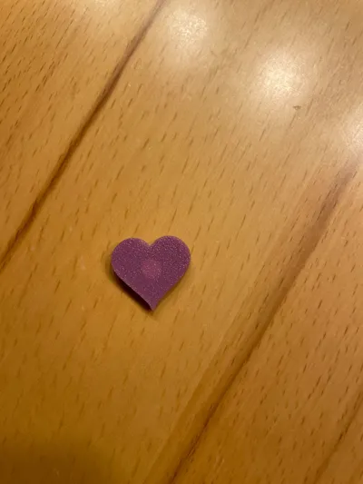 Heart-shaped refrigerator magnet - Free 3D Print Model - MakerWorld