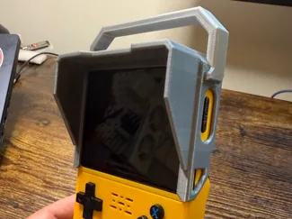 R36S Portable Retro Handheld Gaming Console Visor