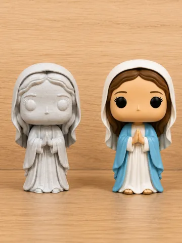 Accesorio para filamento: Funko Pop Virgen María – 10 cm — vista de referencia 2