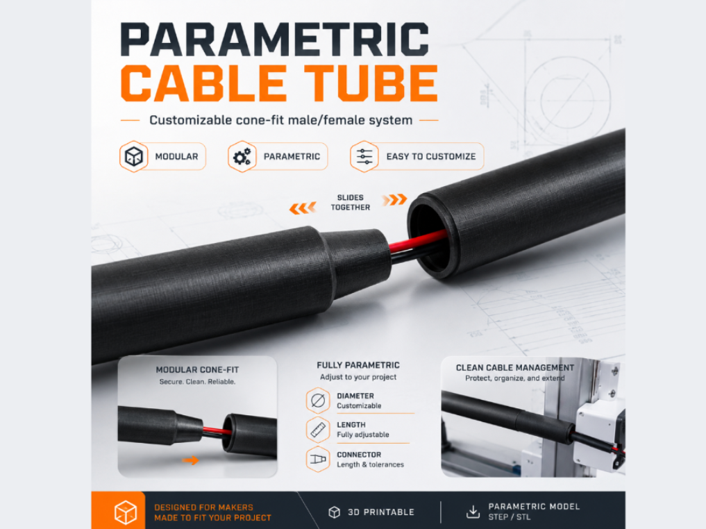 Tubi per Cavi - Sistema Modulare Parametrico