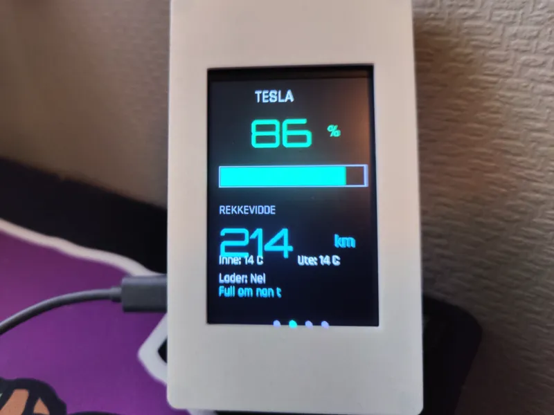 Desk Panel for ST7796 + ESP32-C6 SuperMini