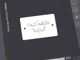 Placca campanello da personalizzare