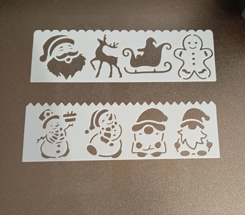 Christmas Stencil template 3-4
