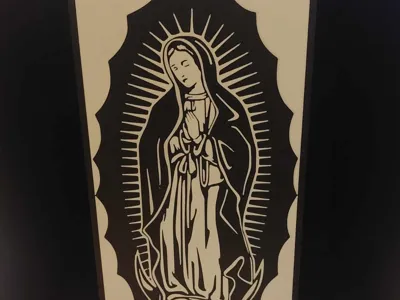 Virgin Mary (Our Lady of Guadalupe) Lightbox