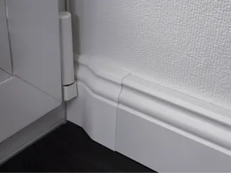 Hamburg baseboard, 80 x 18 mm, for window areas