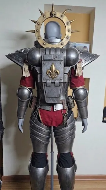 Tapa o cubierta: Battle Sister full armor — vista de referencia 4