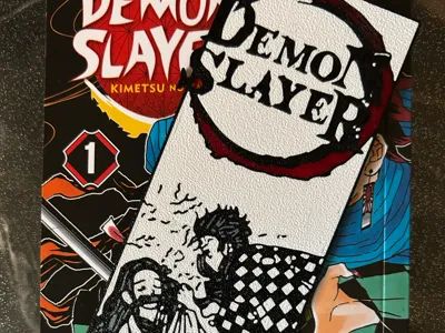 demon slayer bookmark