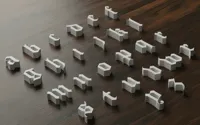 Alphabet gothique 3D — photo 8