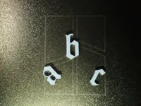Alphabet gothique 3D — photo 10