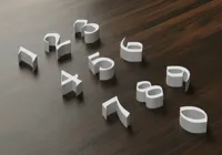 Number Style -Ghotic-