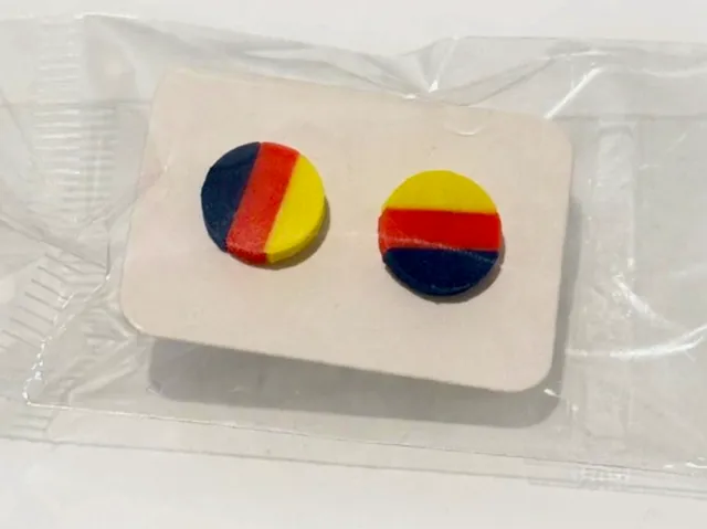 AFL Earrings - Adelaide Crows