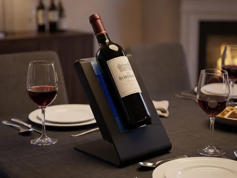 Escenografía en miniatura: Tabletop Wine Cooler with Ice Pack Slot — referencia de MakerWorld