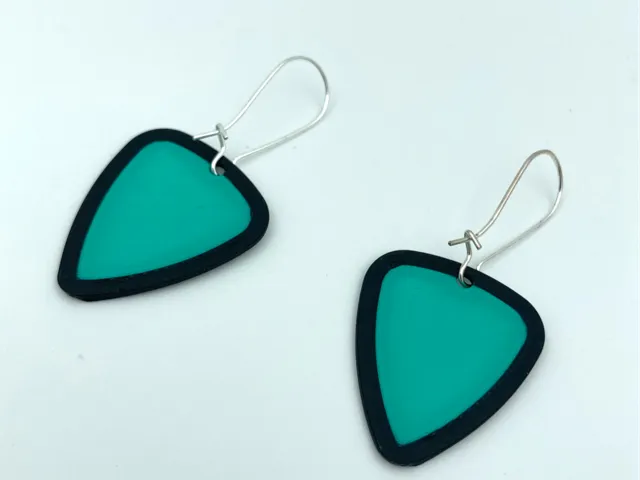 Pendientes Pua de Guitarra / Earrings Guitar Pick