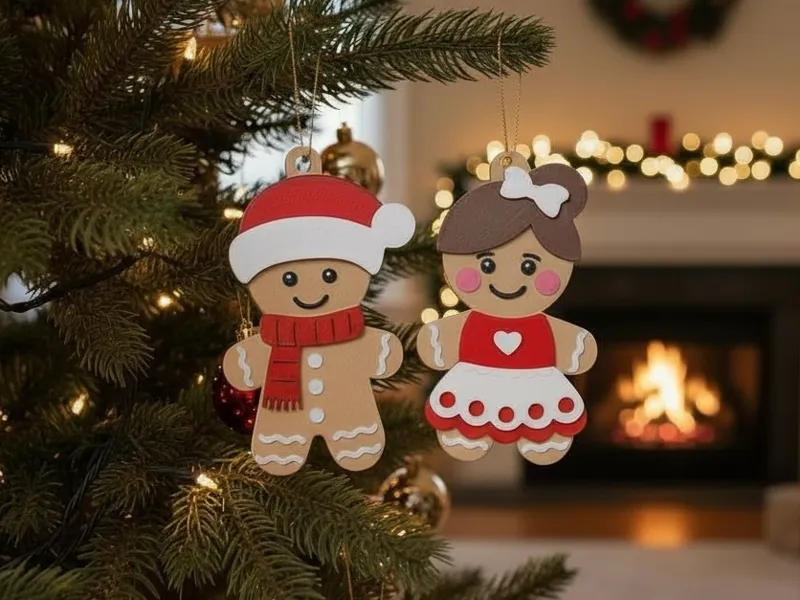 Gingerbread Ornament Sets (NO AMS)