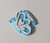 added editable text element and keychain loop