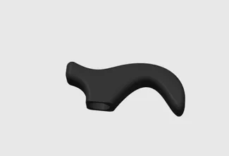 Kids toy cane handle for pretending to be an old person