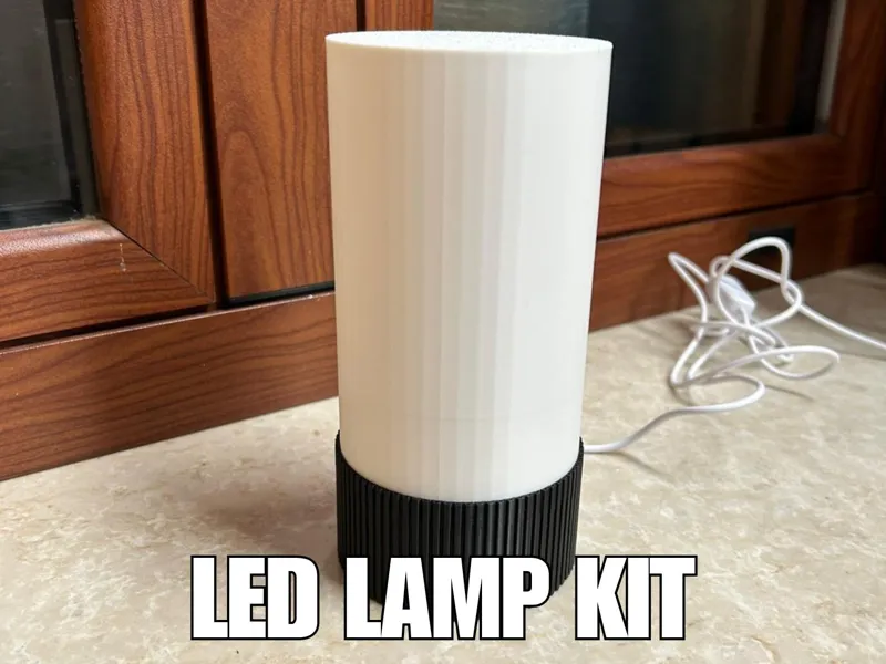 Modern LED lamp - optimized for Bambu Lab LED kit