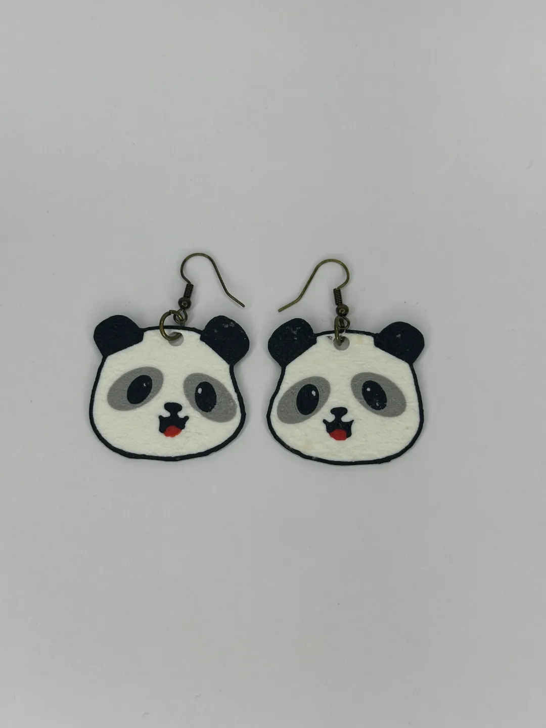 Cute Panda Face Earring view 2