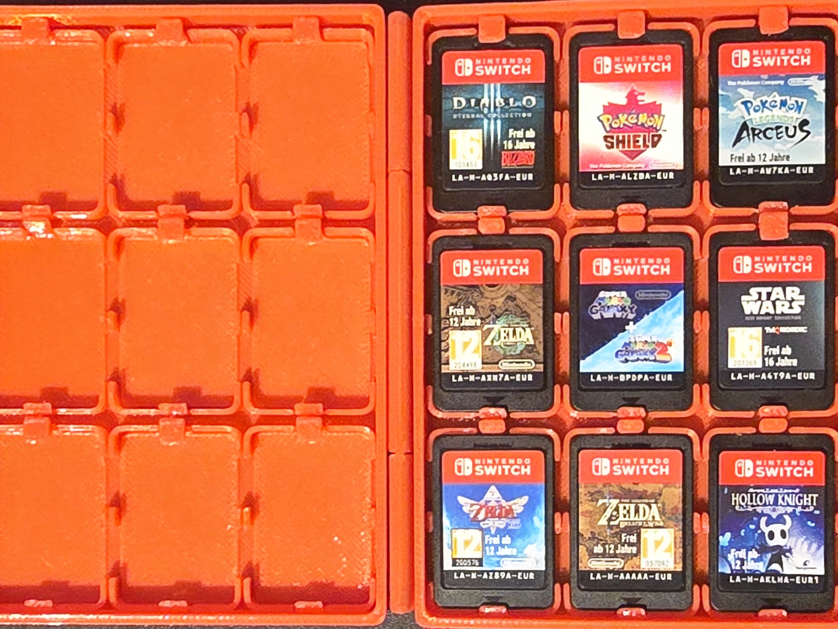 Game Cartridge Box for Nintendo Switch 1 & 2