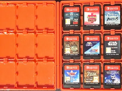 Game Cartridge Box for Nintendo Switch 1 & 2