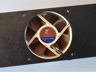 10 Zoll Rack Single 80mm Fan