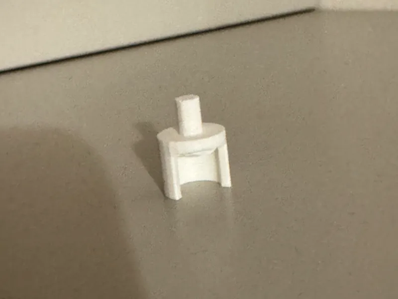 supporto asta scarpiera diam. int. 9.8 est. 13,8mm