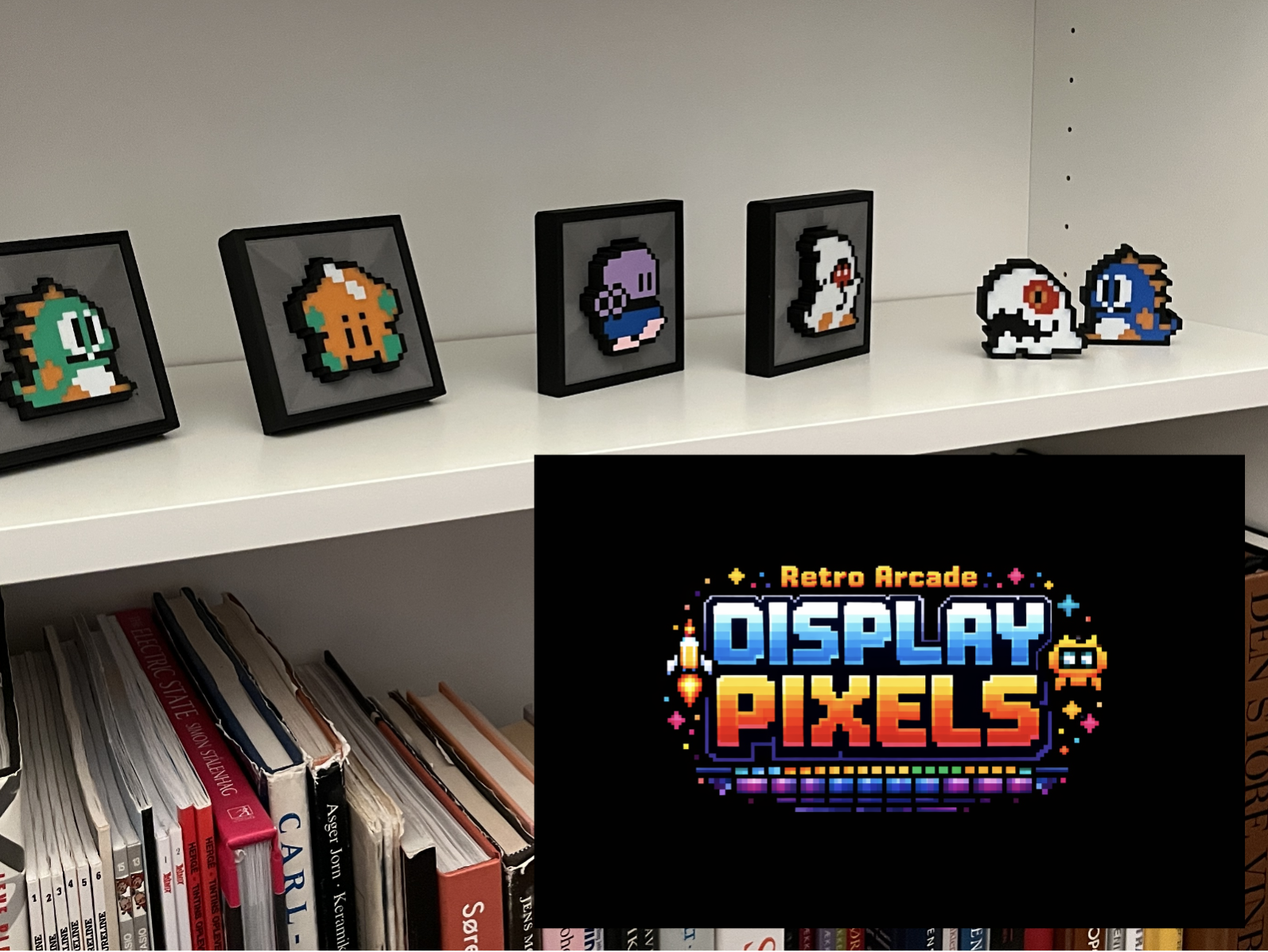 Frame for Retro Arcade DisplayPixels