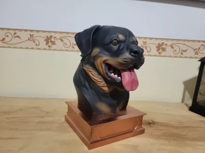 Rottweiler Bust