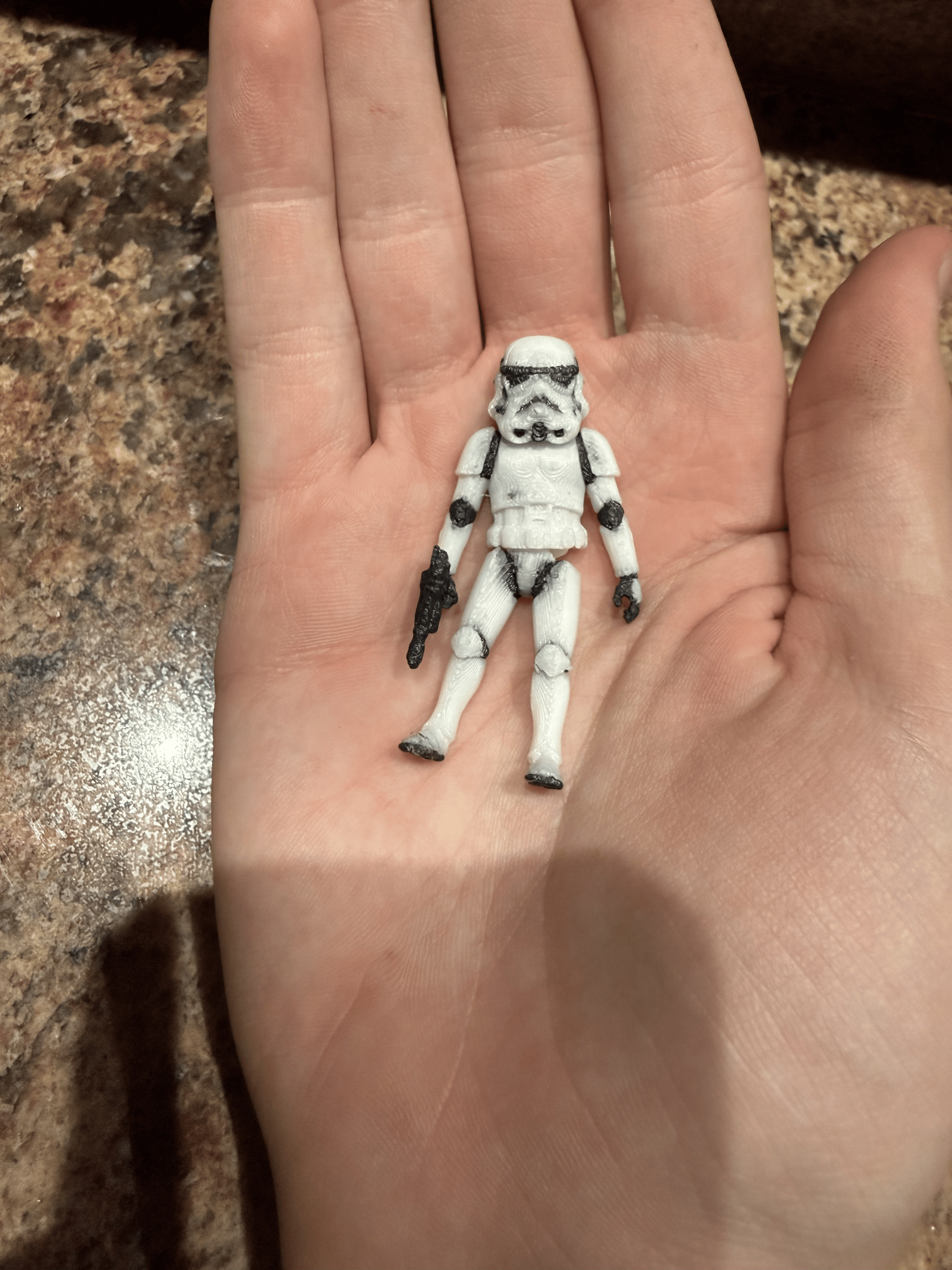 Miniatura 2 do modelo 3D Mini Storm Trooper Flexi 