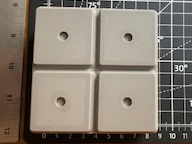 Gridfinity Holder for Draft Angle blocks-pin style