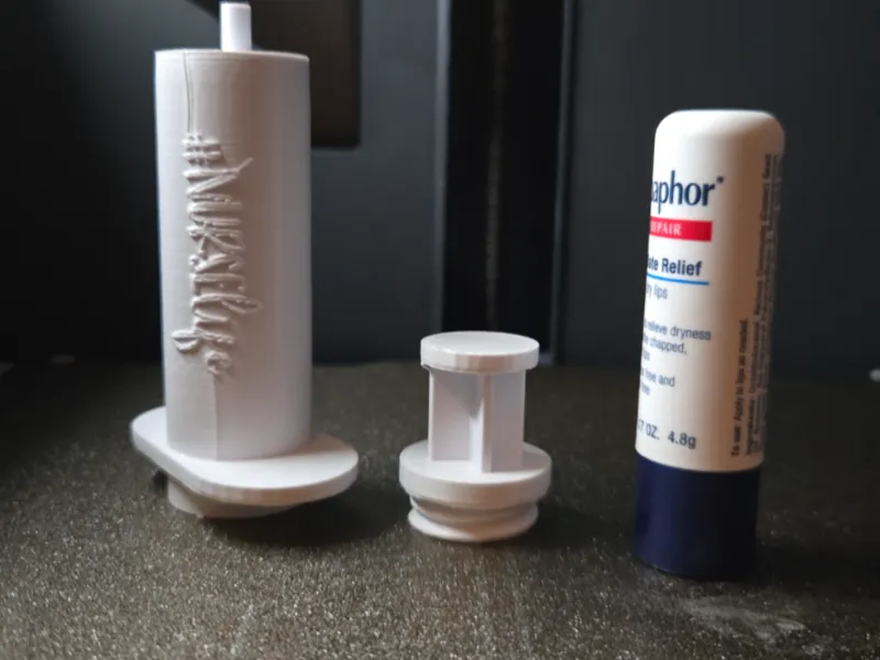 Nurse chapstick syringe