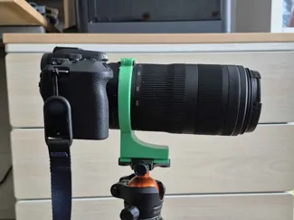 Ring type tripod head for Canon 100-400mm F5.6-8