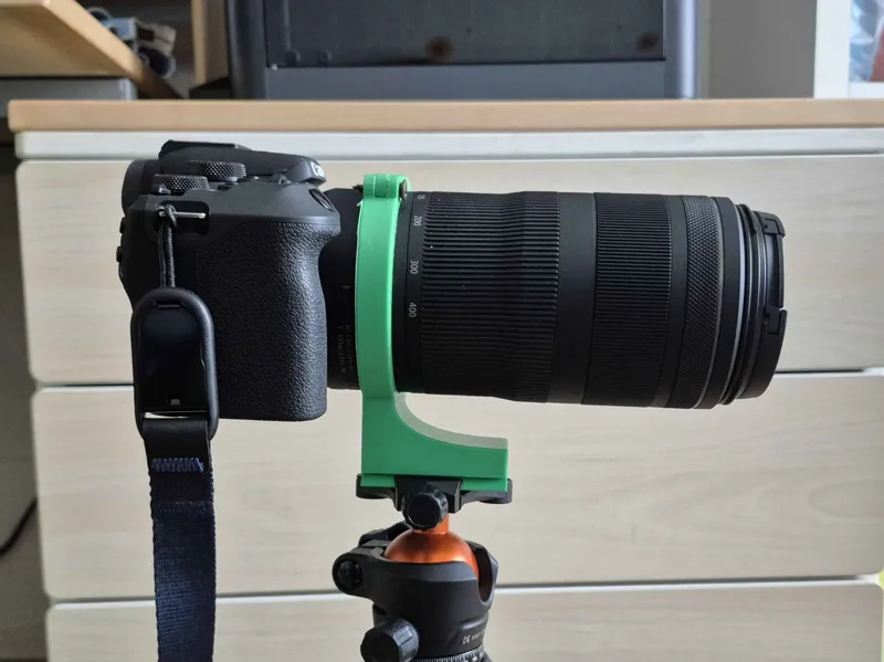 Ring type tripod head for Canon 100-400mm F5.6-8