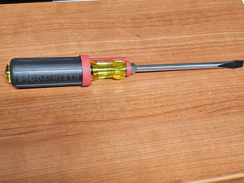 Klein 602-4 Screwdriver holder for 1/4" pegboard