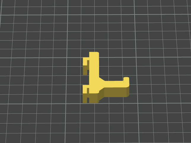 Square Hole Pegboard Hook - Single Tool Hanger