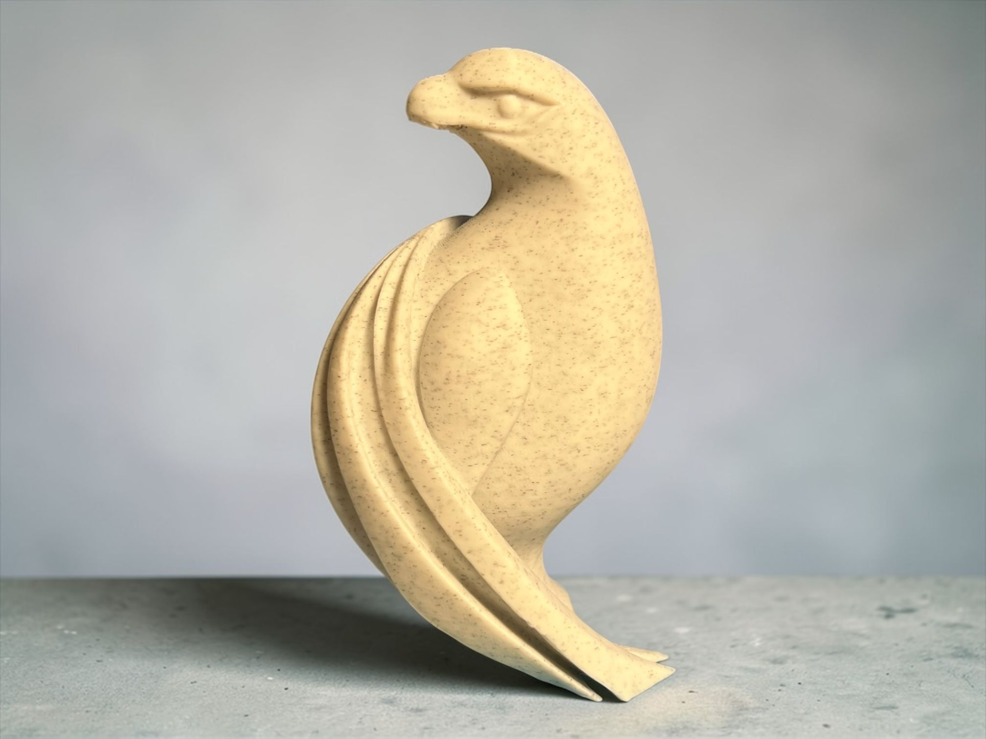 Stylized Eagle Sculpture 